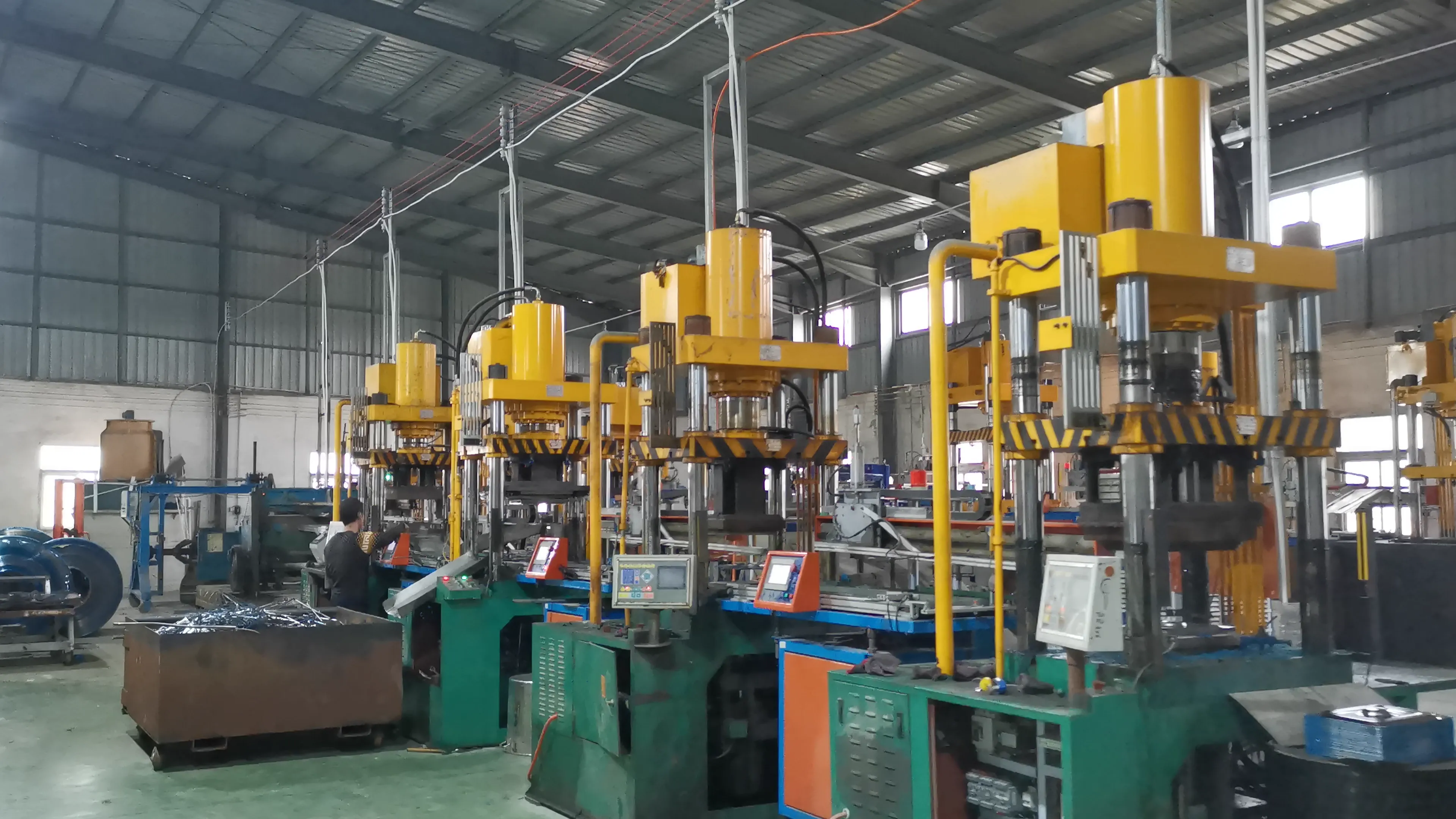 SEEKTAY factory forming equipment in the work area